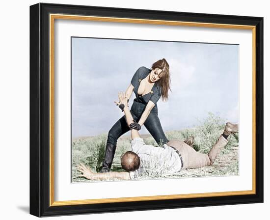 Faster, Pussycat! Kill! Kill!, Tura Satana, Paul Trinka, 1965-null-Framed Photo