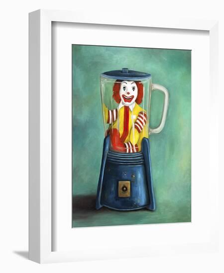 Fastfood Nightmare 2-Leah Saulnier-Framed Giclee Print