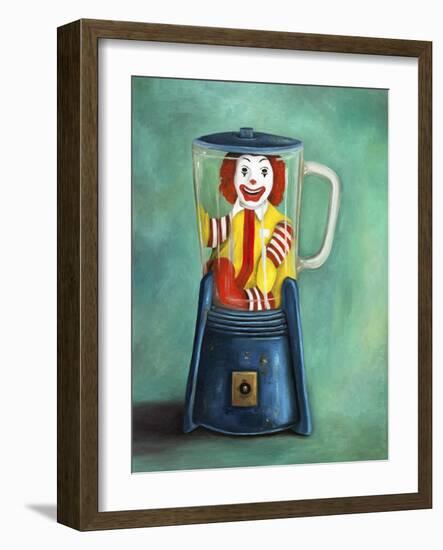 Fastfood Nightmare 2-Leah Saulnier-Framed Giclee Print