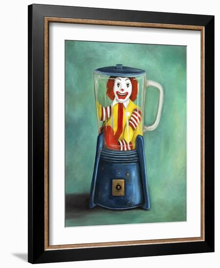 Fastfood Nightmare 2-Leah Saulnier-Framed Giclee Print