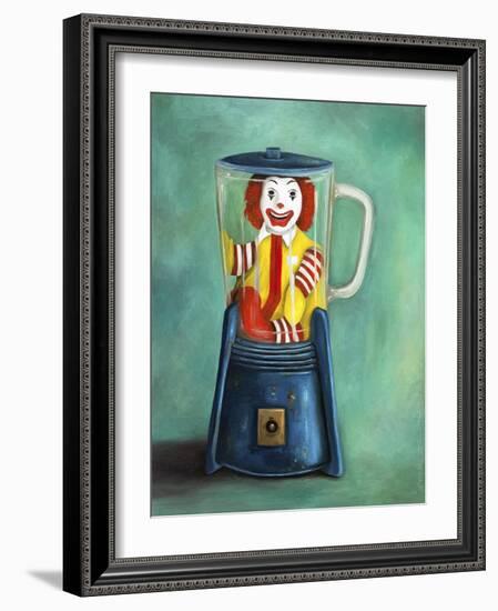 Fastfood Nightmare 2-Leah Saulnier-Framed Giclee Print