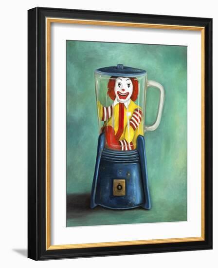 Fastfood Nightmare 2-Leah Saulnier-Framed Giclee Print