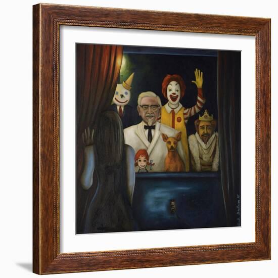 Fastfood Nightmare #4-Leah Saulnier-Framed Giclee Print