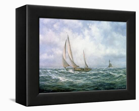 Fastnet Abeam-Richard Willis-Framed Premier Image Canvas