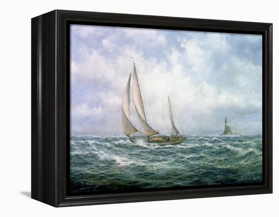 Fastnet Abeam-Richard Willis-Framed Premier Image Canvas