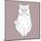 Fat Angry Cat-Anna Nyberg-Mounted Giclee Print
