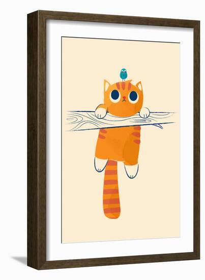 Fat Cat-Jay Fleck-Framed Art Print