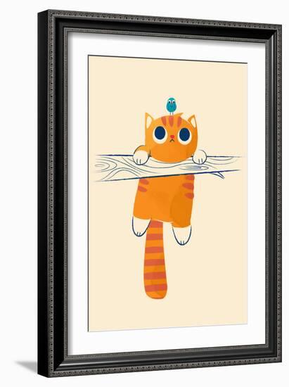 Fat Cat-Jay Fleck-Framed Art Print