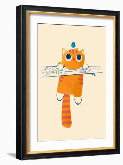 Fat Cat-Jay Fleck-Framed Art Print