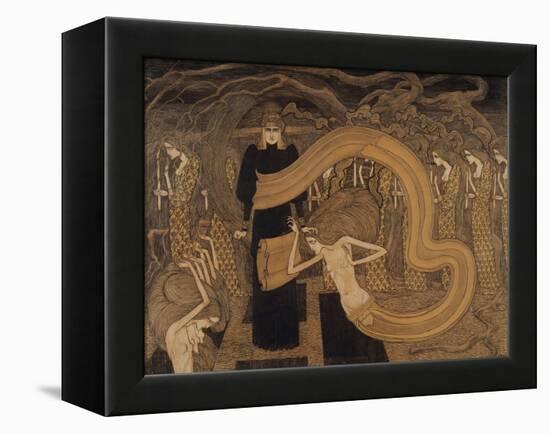 Fatality, 1893-Jan Theodore Toorop-Framed Premier Image Canvas