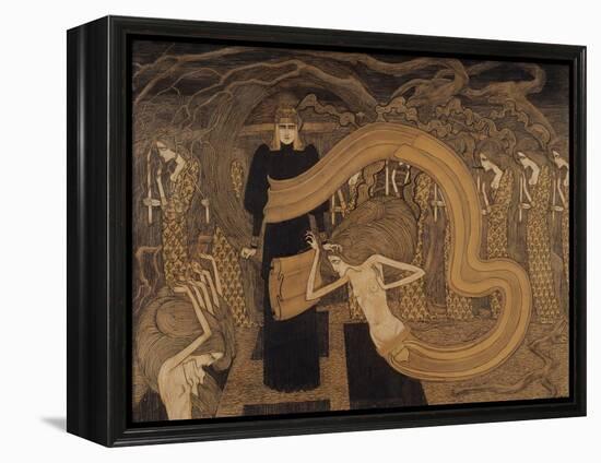 Fatality, 1893-Jan Theodore Toorop-Framed Premier Image Canvas