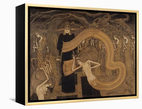 Fatality, 1893-Jan Theodore Toorop-Framed Premier Image Canvas