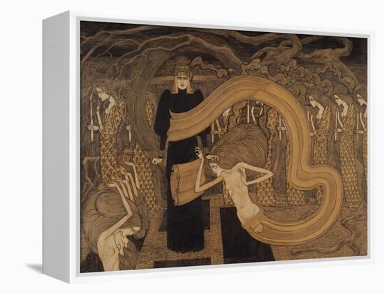 Fatality, 1893-Jan Theodore Toorop-Framed Premier Image Canvas
