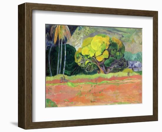 Fatata Te Moua, 1892-Paul Gauguin-Framed Giclee Print