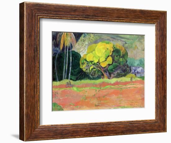 Fatata Te Moua, 1892-Paul Gauguin-Framed Giclee Print