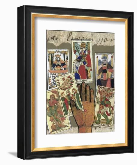 Fate Plays a Hand-Gerry Charm-Framed Premium Giclee Print