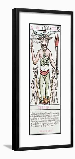 Fate, Tarot Card, French-null-Framed Giclee Print