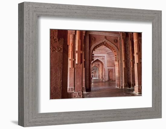 Fatehpur Sikri. Mughal Empire Mosque. Bharatpur. Rajasthan. India-Tom Norring-Framed Photographic Print