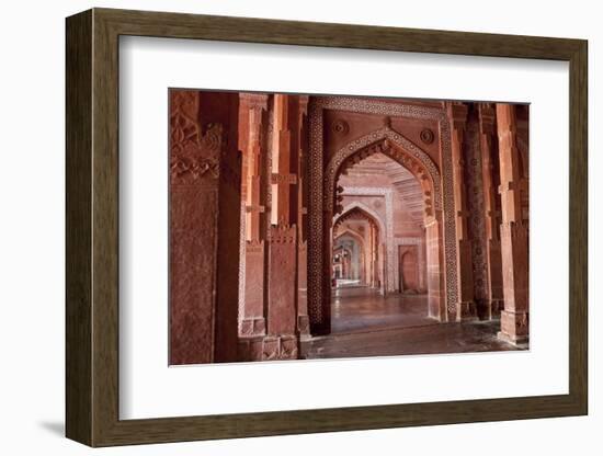 Fatehpur Sikri. Mughal Empire Mosque. Bharatpur. Rajasthan. India-Tom Norring-Framed Photographic Print