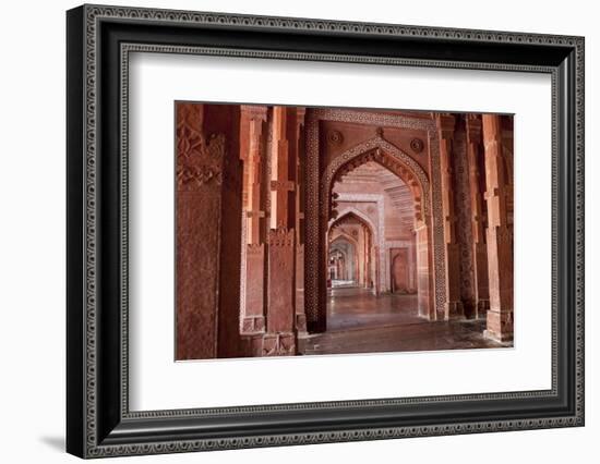 Fatehpur Sikri. Mughal Empire Mosque. Bharatpur. Rajasthan. India-Tom Norring-Framed Photographic Print