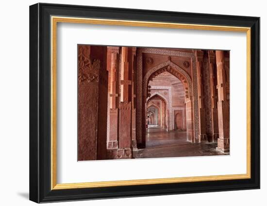 Fatehpur Sikri. Mughal Empire Mosque. Bharatpur. Rajasthan. India-Tom Norring-Framed Photographic Print