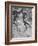 Father and Daughter Playing in the Surf at Jones Beach-Alfred Eisenstaedt-Framed Photographic Print