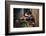 Father and Son Reading at Home-William P. Gottlieb-Framed Photographic Print