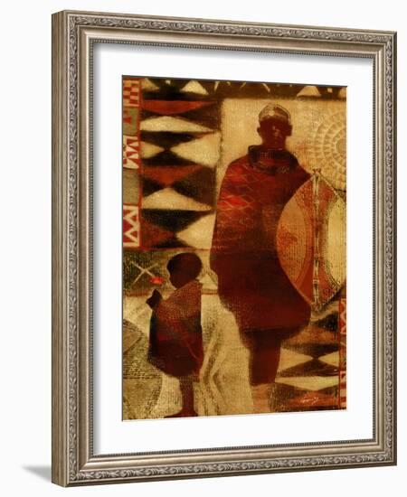 Father and Son-Eric Yang-Framed Art Print