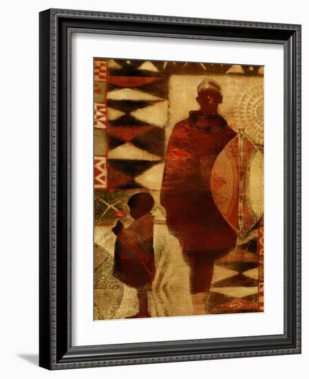 Father and Son-Eric Yang-Framed Art Print