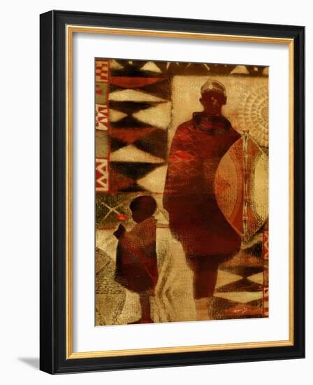 Father and Son-Eric Yang-Framed Art Print