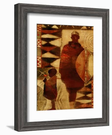 Father and Son-Eric Yang-Framed Art Print