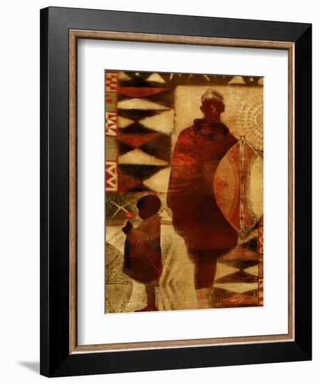 Father and Son-Eric Yang-Framed Art Print