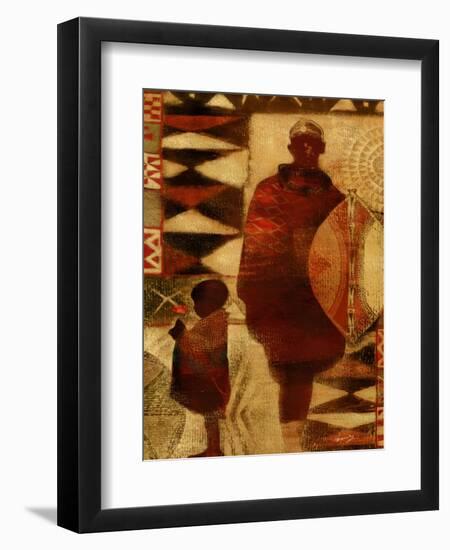 Father and Son-Eric Yang-Framed Art Print