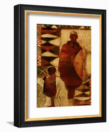 Father and Son-Eric Yang-Framed Art Print