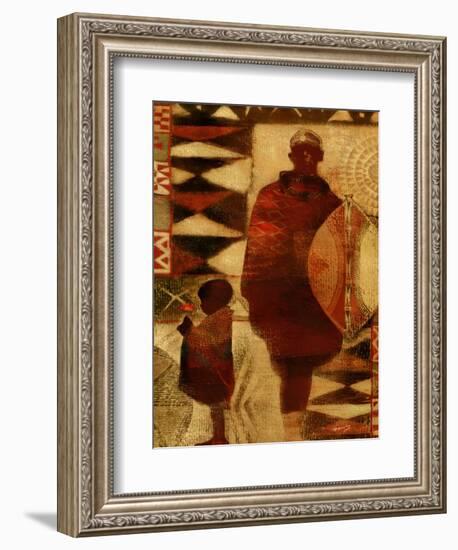 Father and Son-Eric Yang-Framed Premium Giclee Print