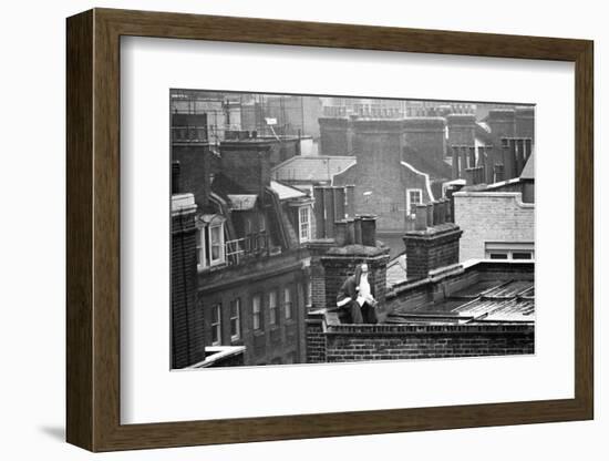 Father Christmas, 1970-Kent Gavin-Framed Photographic Print