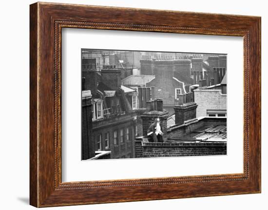 Father Christmas, 1970-Kent Gavin-Framed Photographic Print