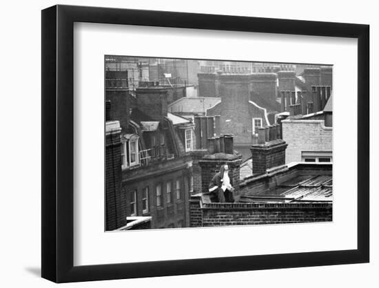 Father Christmas, 1970-Kent Gavin-Framed Photographic Print