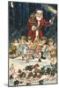 Father Christmas and His Merry Band-null-Mounted Giclee Print