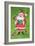 Father Christmas and Robin Chorus-Stanley Cooke-Framed Giclee Print