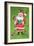 Father Christmas and Robin Chorus-Stanley Cooke-Framed Giclee Print