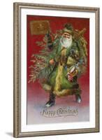 Father Christmas I-The Victorian Collection-Framed Giclee Print
