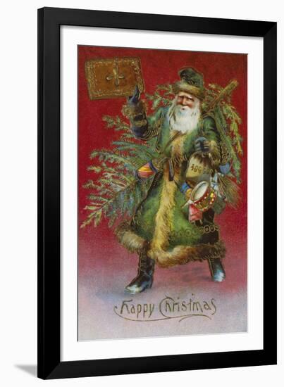 Father Christmas I-The Victorian Collection-Framed Giclee Print