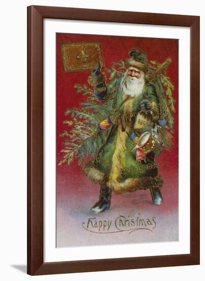 Father Christmas I-The Victorian Collection-Framed Giclee Print