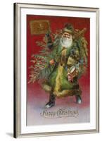 Father Christmas I-The Victorian Collection-Framed Giclee Print