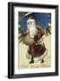 Father Christmas II-The Victorian Collection-Framed Giclee Print