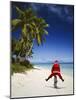 Father Christmas on Bicycle-null-Mounted Photographic Print