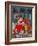 Father Christmas on Christmas Eve-Margaret Loxton-Framed Giclee Print