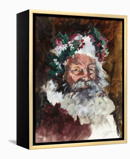 Father Christmas-Avery Tillmon-Framed Stretched Canvas