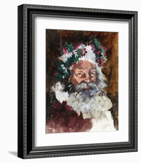 Father Christmas-Avery Tillmon-Framed Art Print